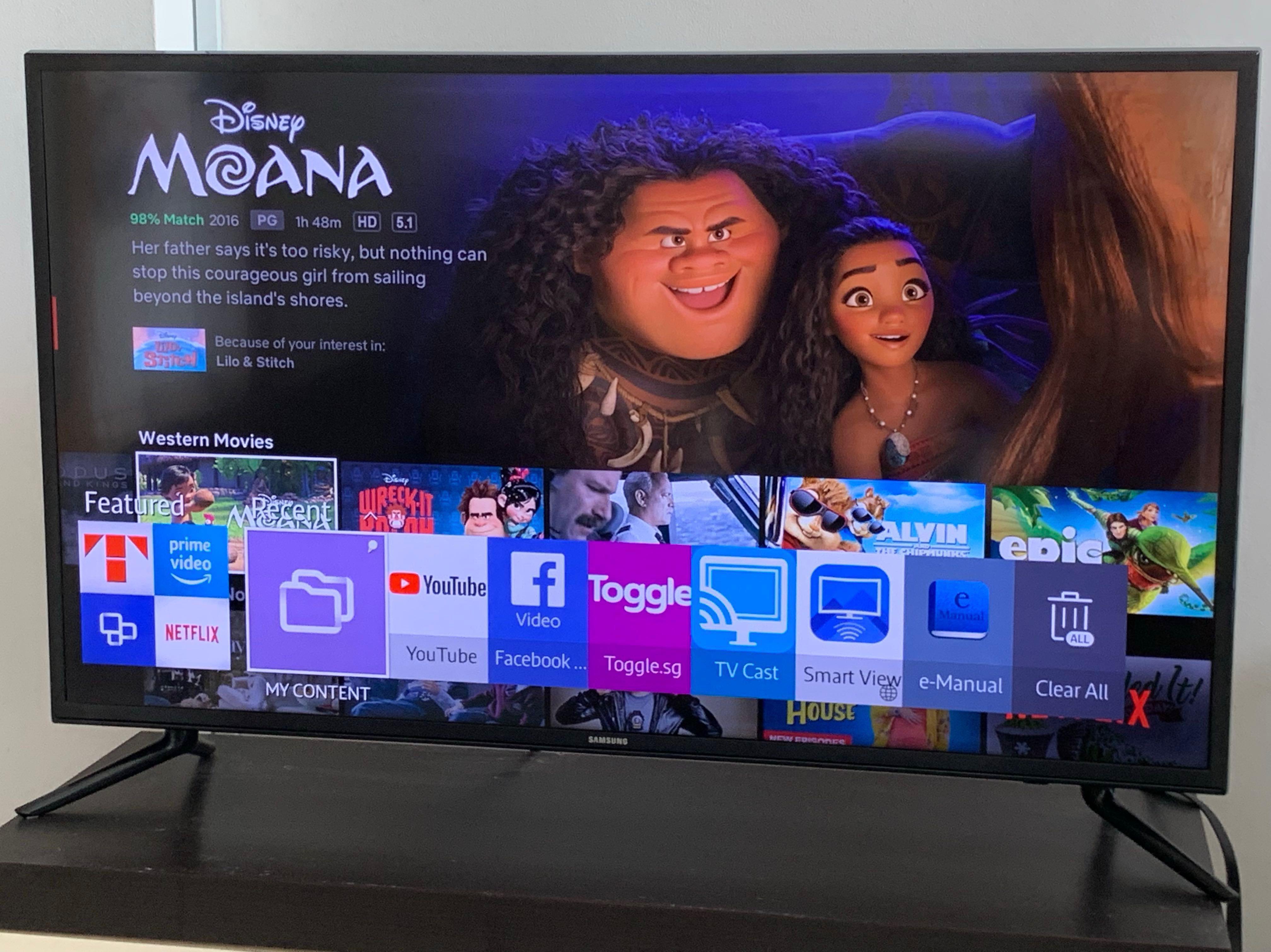 Samsung 40 Uhdtv 4k Series 6 Home Appliances Tvs Entertainment Systems On Carousell