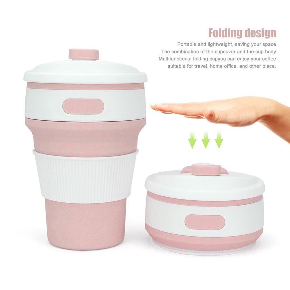 SILICONE COLLAPSABLE CUP PINK (Category: Coffee & Tea Tableware) located in Manila. Submitted by 2ndhandbest (Listing ID 210714326, Image 2). Description: SAFETY AND HEALTH ◀-- ✔️Silicone collapsible travel cup made from food-grade silicone and BPA free. ✔️Non-toxic and no after taste or odor. Feature with polypropylene lid and heat sleeve, easy to hold. ✔️This is also a wonder reusable cup, environmentally friendly and avoid lots of unnecessary 