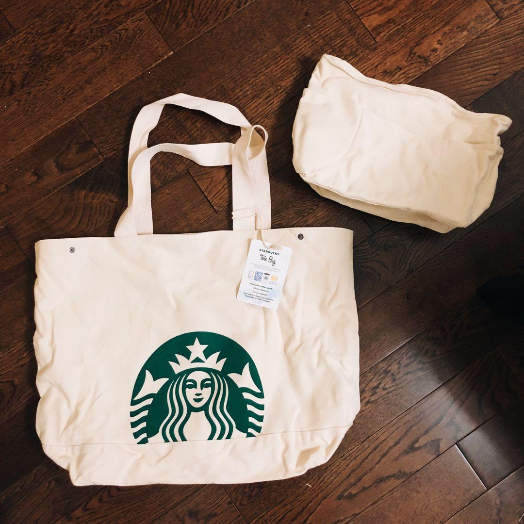 starbucks canvas bag
