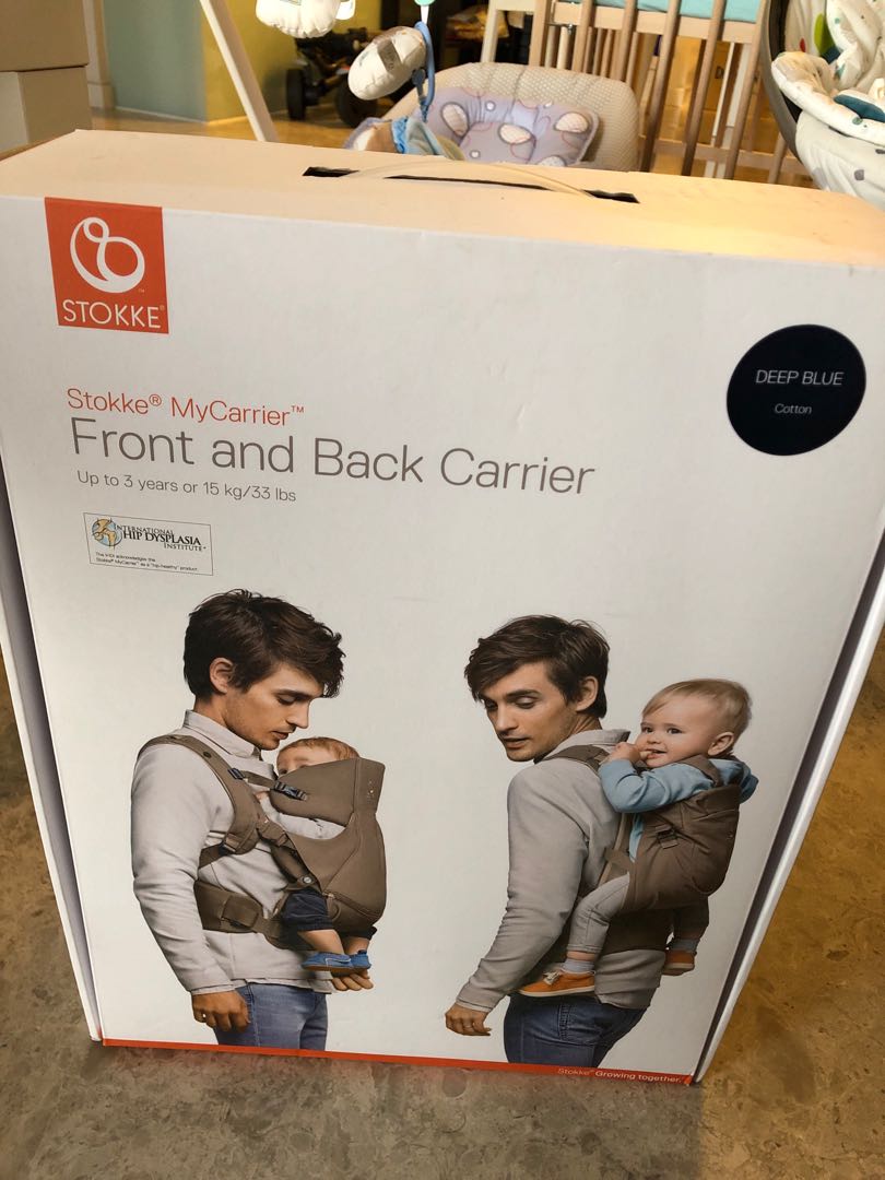 stokke front and back carrier