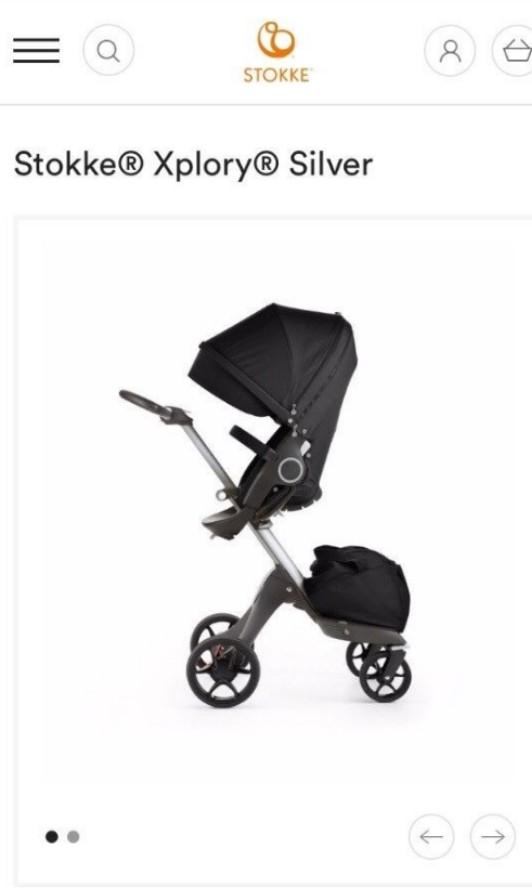 Stokke xplory v5 all black hot sale