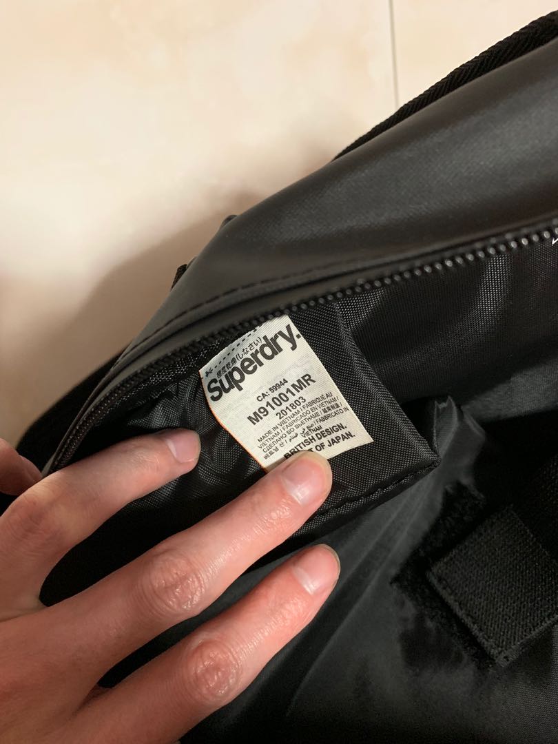 Superdry backpack Buff Tarp Men s Fashion Bags Backpacks on Carousell