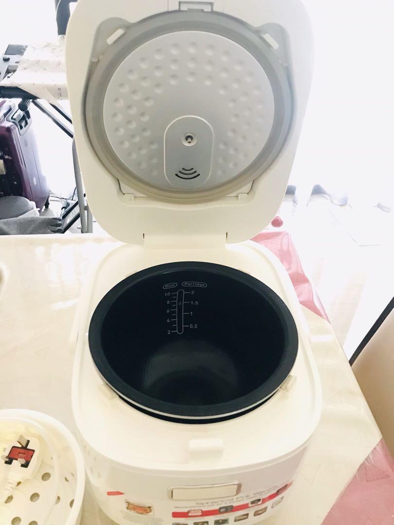 TEFAL 1.8L RICE COOKER (FUZZY SPHERICAL POT RK8145), TV & Home