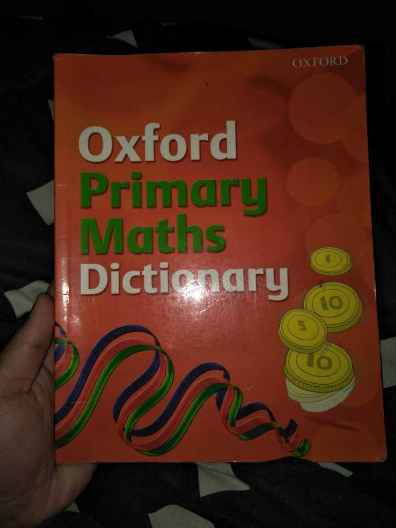 Textbook Oxford Primary Maths Dictionary Kamus Matematika SD