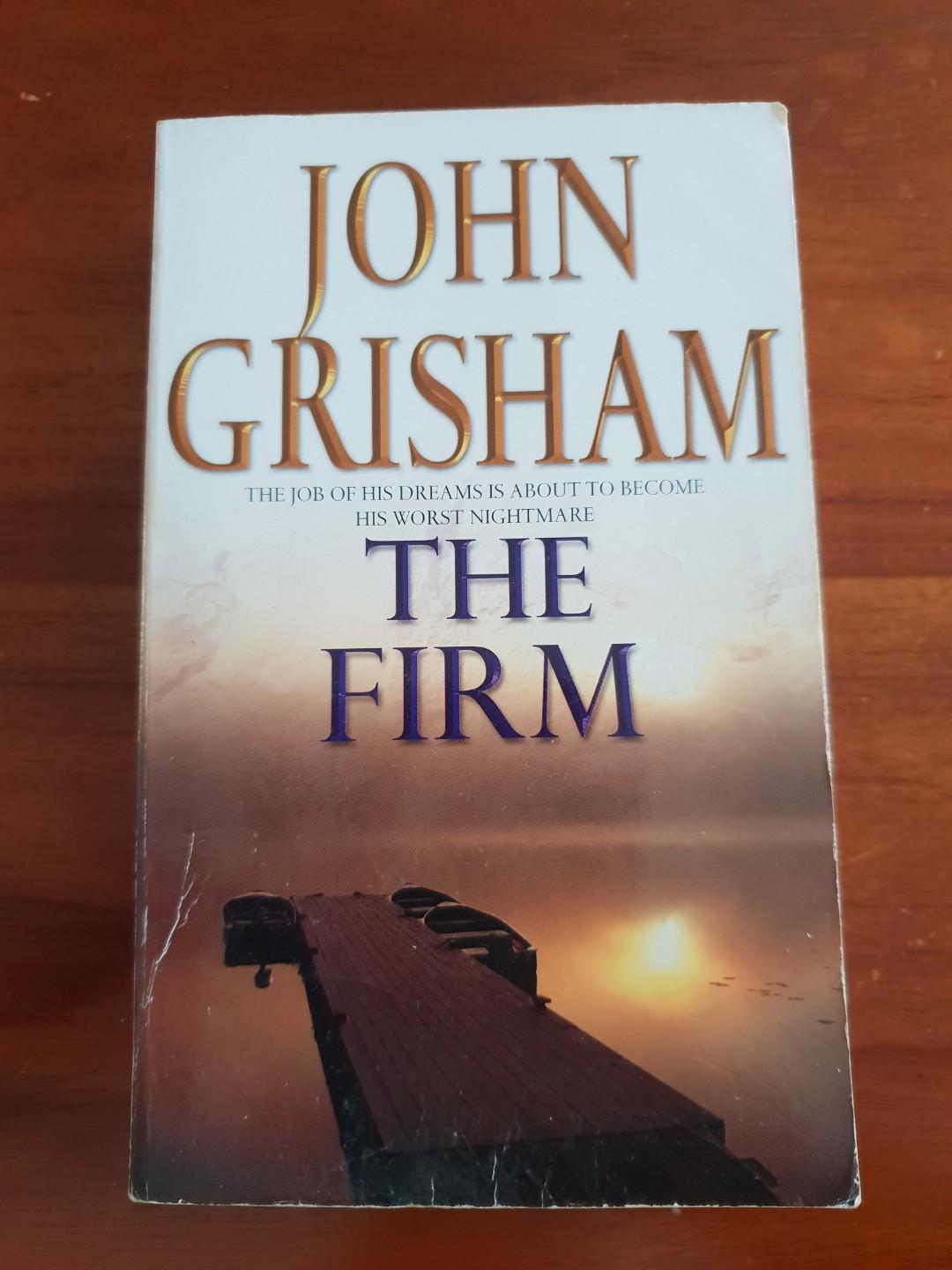The Firm By John Grisham Books Stationery Fiction On Carousell