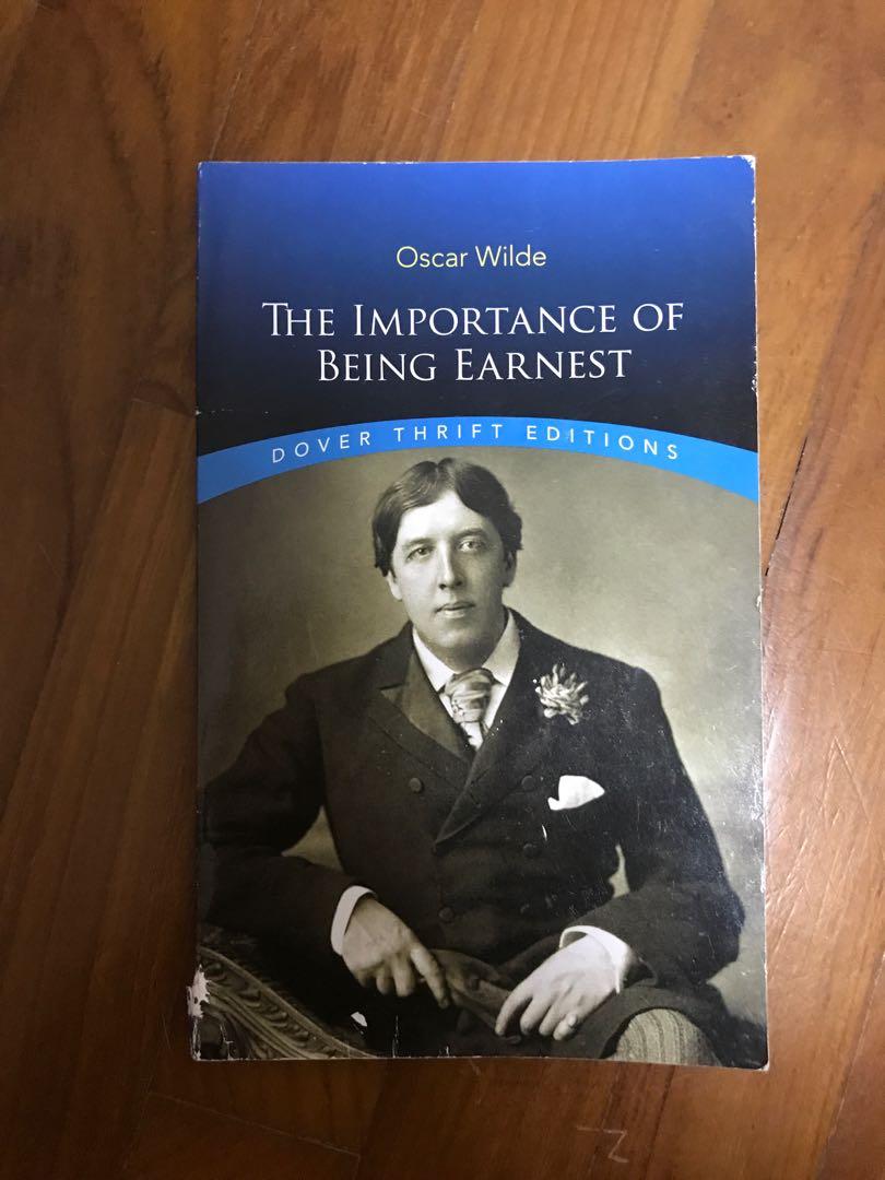 The Importance Of Being Earnest Oscar Wilde Books Stationery Fiction On Carousell