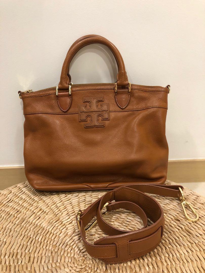 Tory Burch Stacked T Small Satchel Bag Women s Fashion Bags