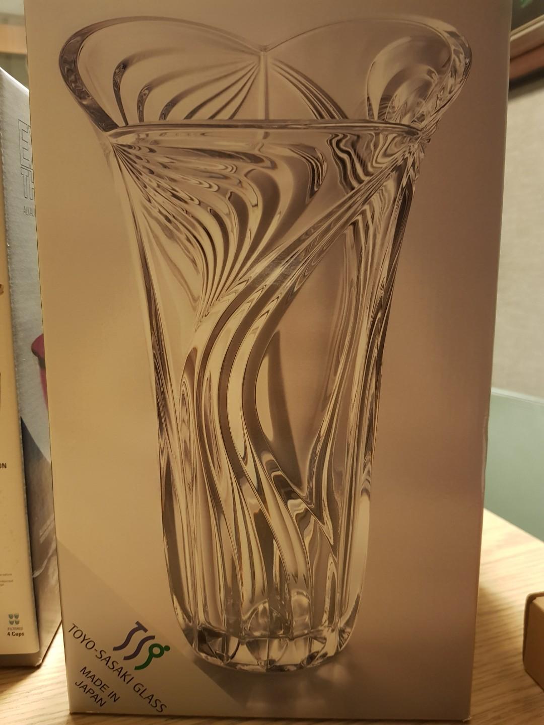 Toyo Sasaki Glass Flower Vase Furniture Home Decor Others On