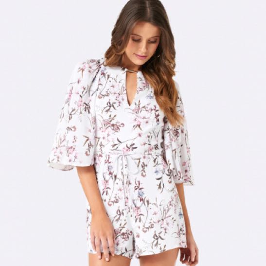 forever new floral jumpsuit