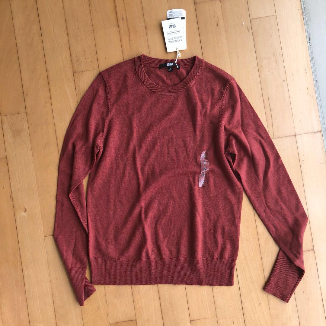 Uniqlo Extra Fine Merino Wool Sweater Size S Women S Fashion Clothes Tops On Carousell