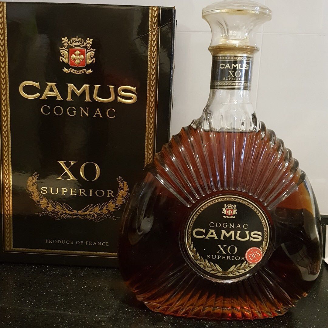 Vintage (>25 years) Camus XO Superior Cognac, Hobbies & Toys