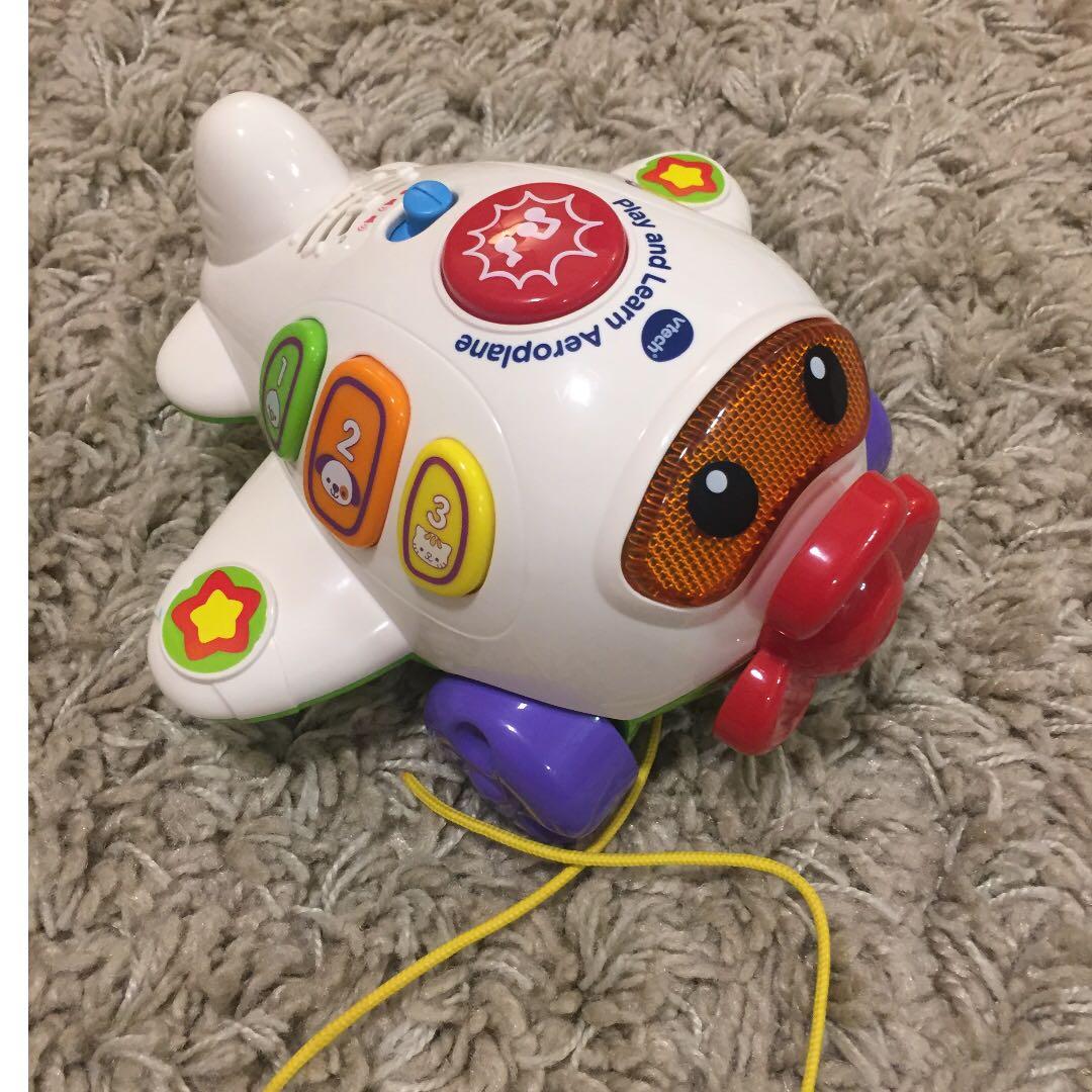 play and learn aeroplane