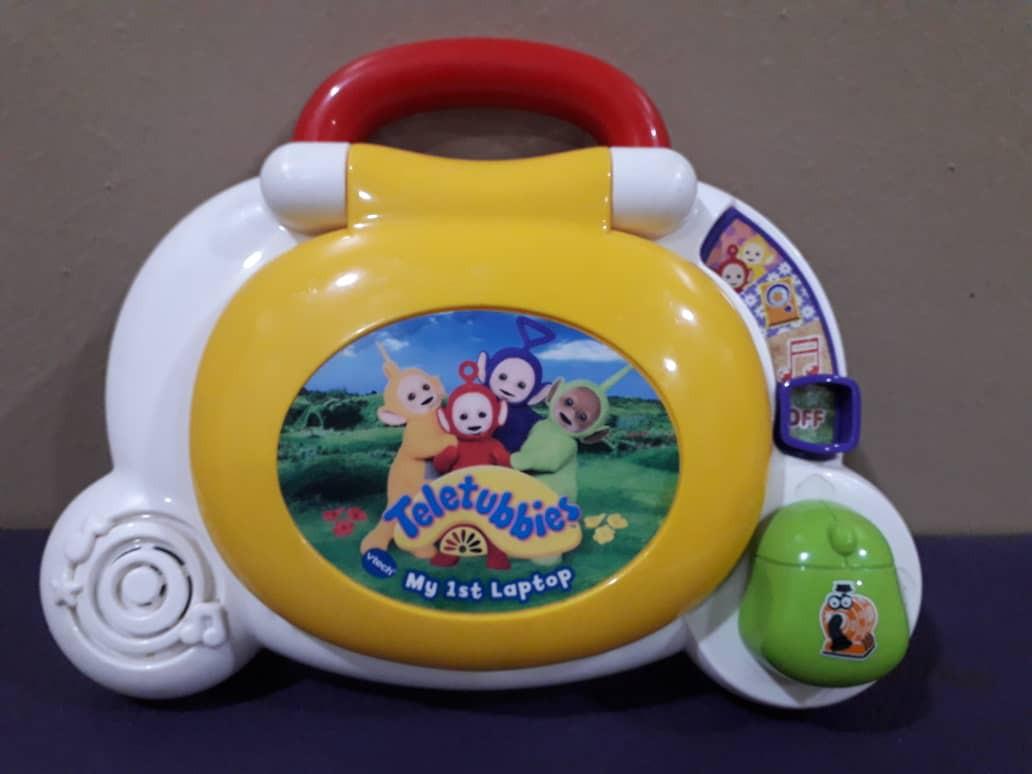 Vtech teletubbies my store 1st laptop