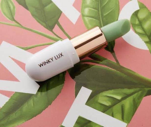 Winky Lux Matcha Balm Green Tea Clear shade (Category: Face Care) located in Manila. Submitted by trendystash (Listing ID 210762680, Image 1). Description: About Matcha Lip Balm: Made with real green tea powder, food-grade vanilla, and coconut + avocado oils, this lip balm helps to soften, repair and protect with an ultra-refreshing blend. This baby's ultra-portable, meaning you can get your Matcha fix whenever. Matcha-colored balm goes on clear.