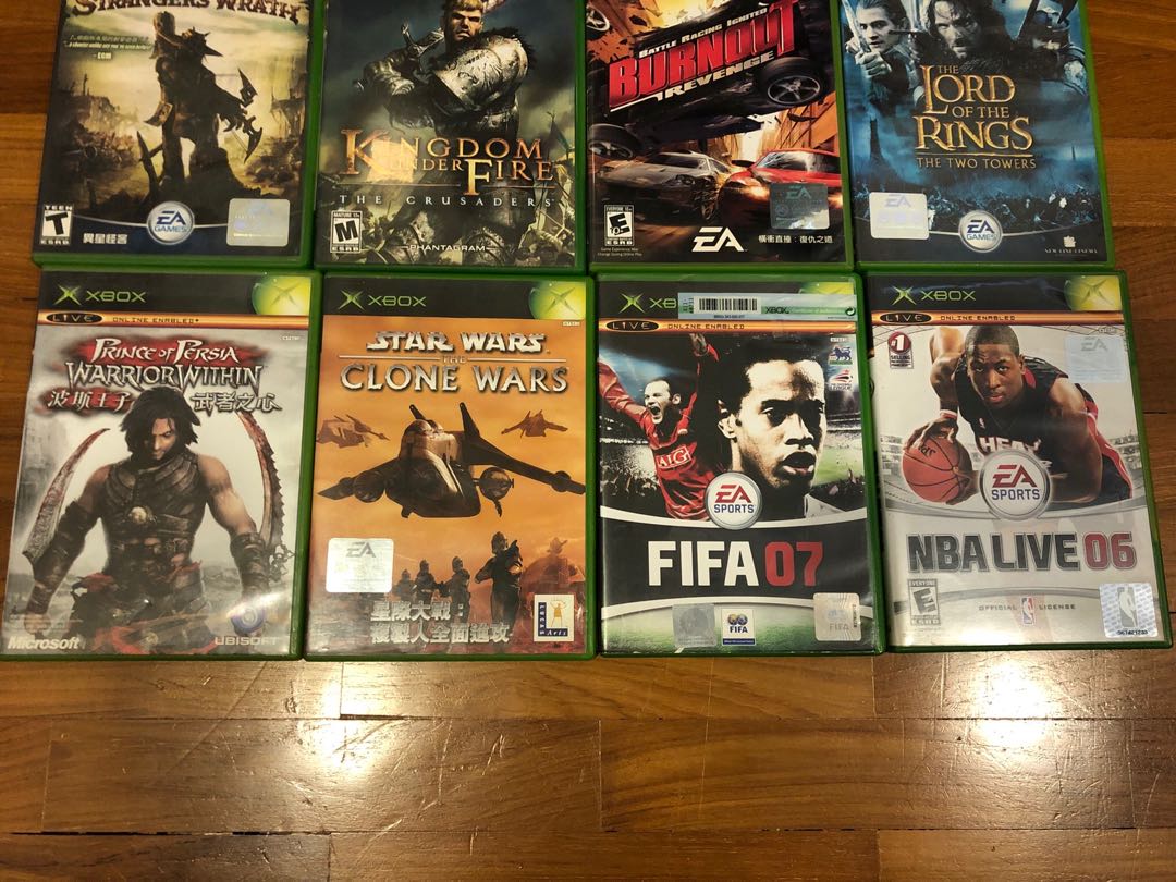 Gen 1 Xbox Games, Video Gaming, Video Games, Xbox on Carousell