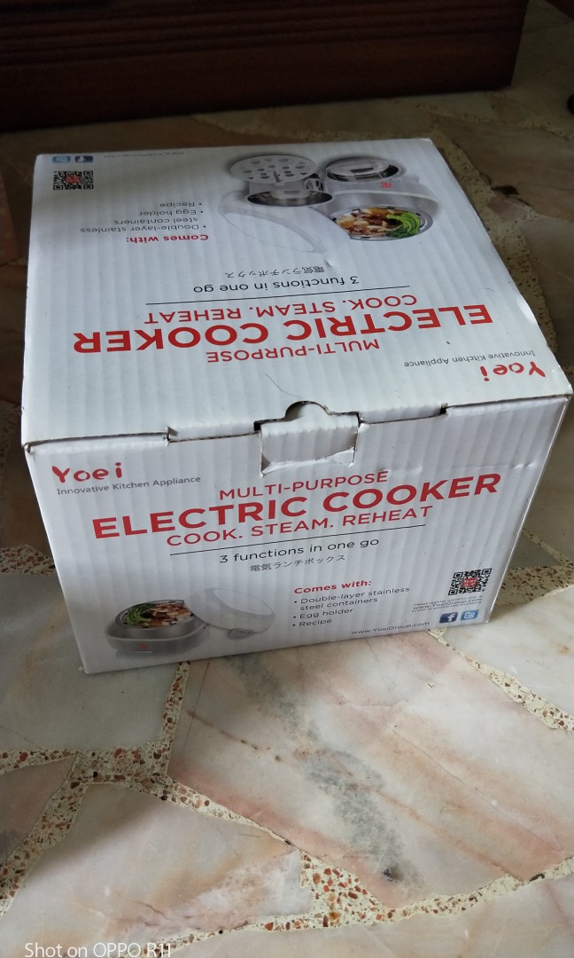 Yoei electric cooker, TV & Home Appliances, Kitchen Appliances, Cookers