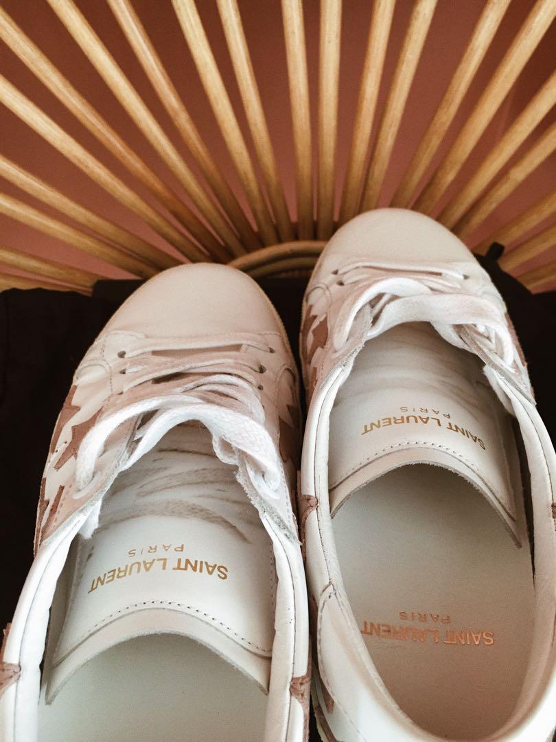 ysl classic court sneakers