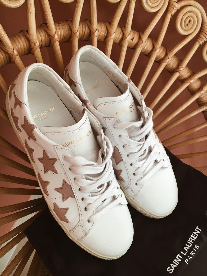 ysl classic court sneakers