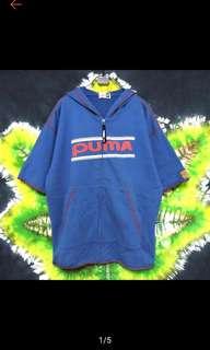 Puma 古著 短袖 連帽外套
