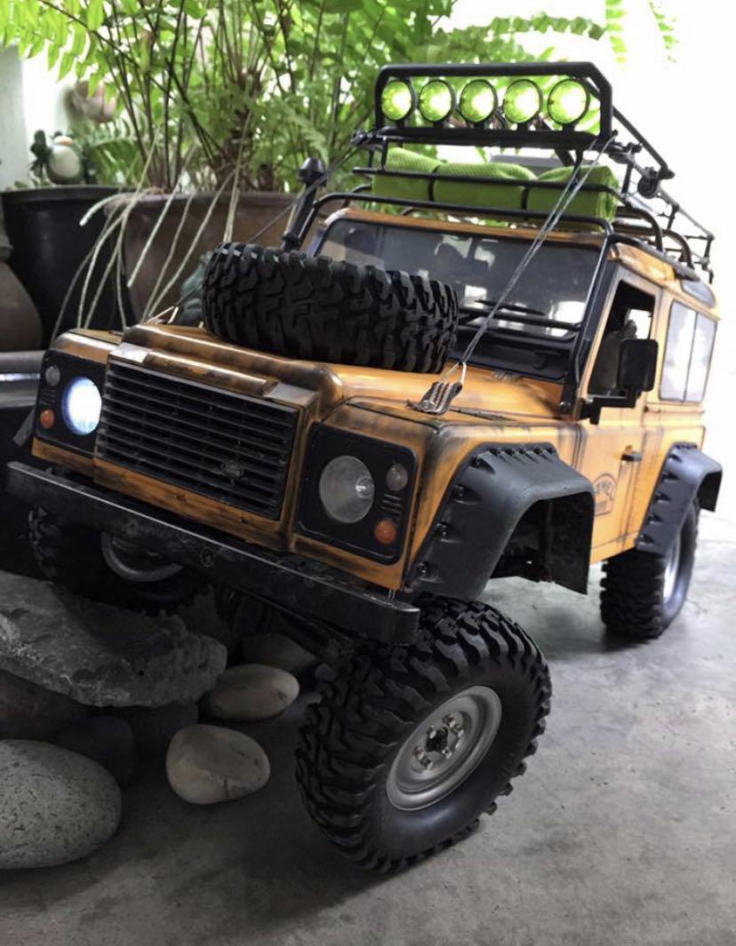 1/10 scale Land Rover D90 body shell for RC crawler, Hobbies & Toys ...