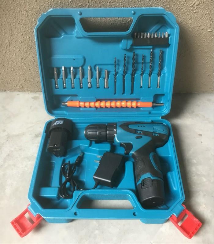 12v Lithium Battery Charging Drill Electric Screwdriver Home Kit