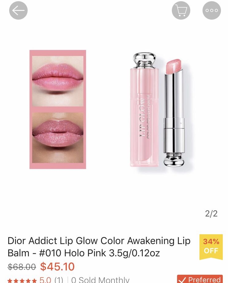 1 CD Dior Addict Lipsticks lip glow Beauty Personal Care Face