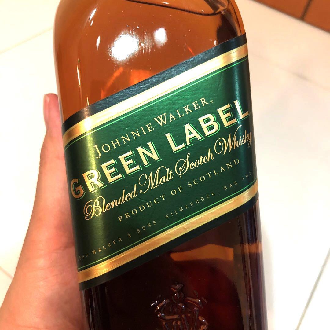 1L) Vintage Green Label Johnnie Walker, Food & Drinks ...