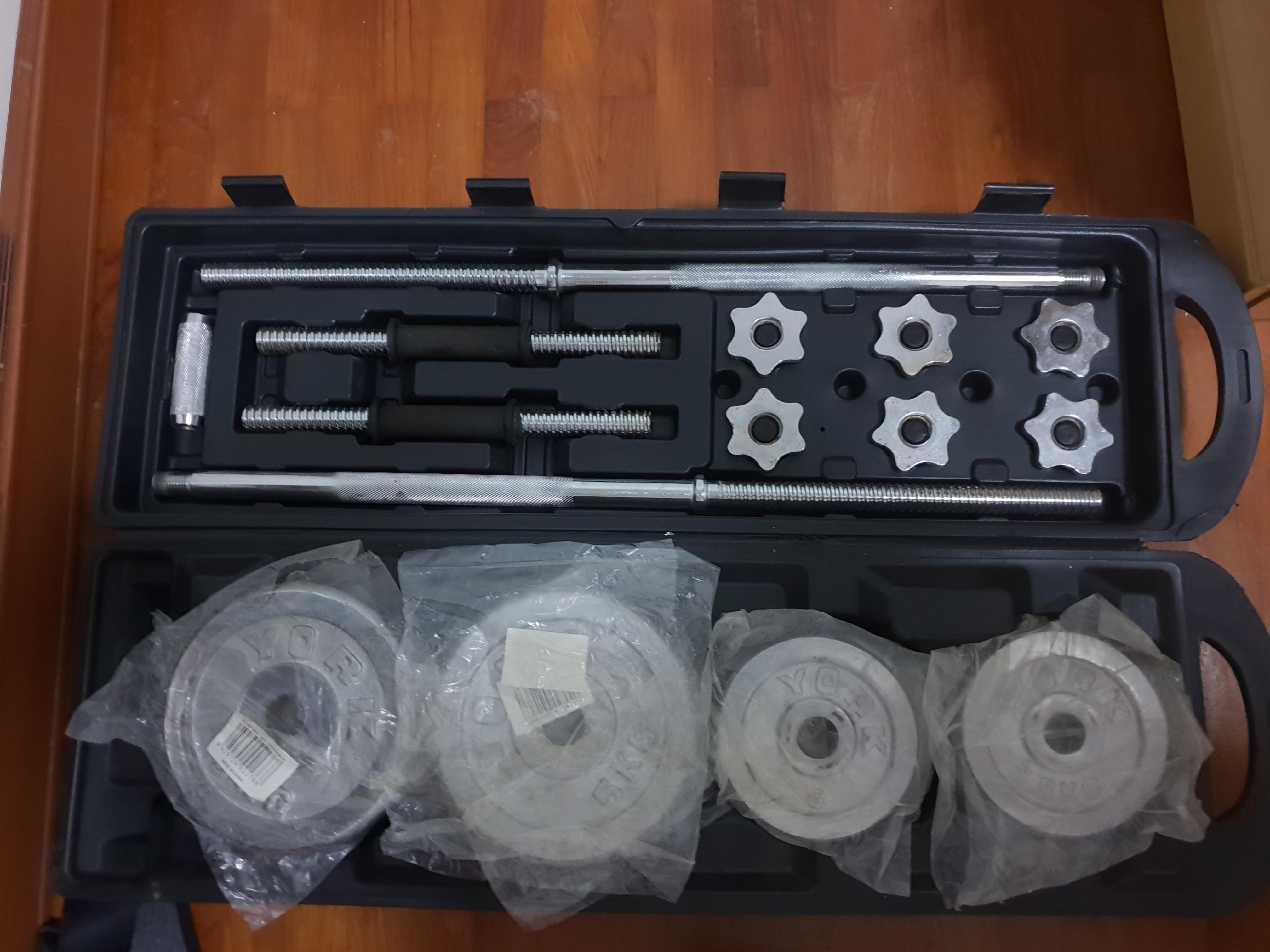 50kg york weight on sale set