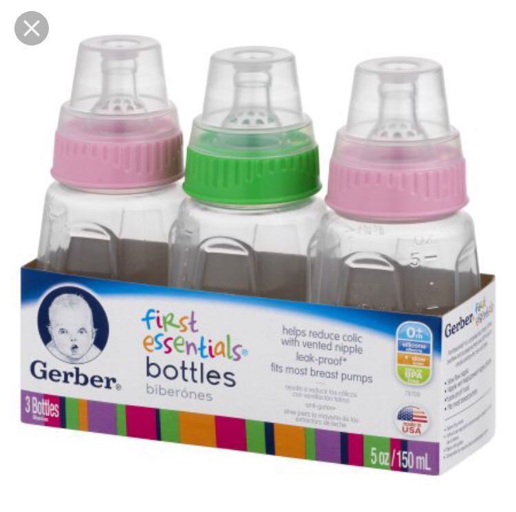 gerber essentials bottles