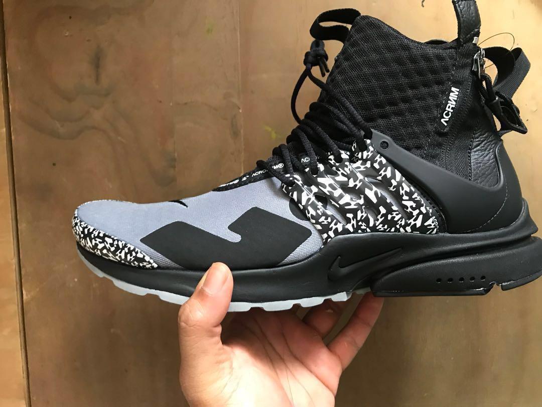 nike presto mens black