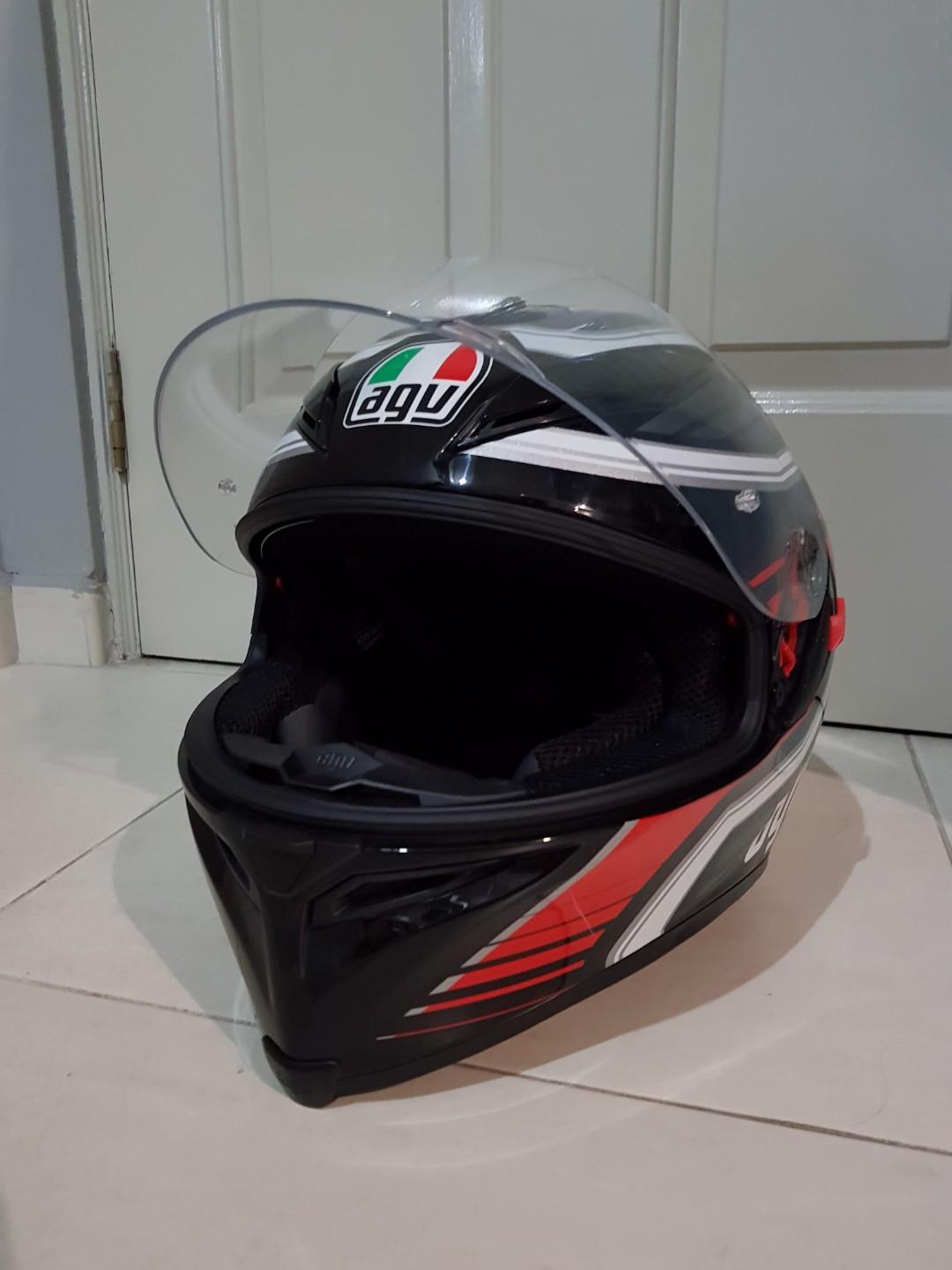 AGV K5, Motorcycles, Motorcycle Apparel on Carousell