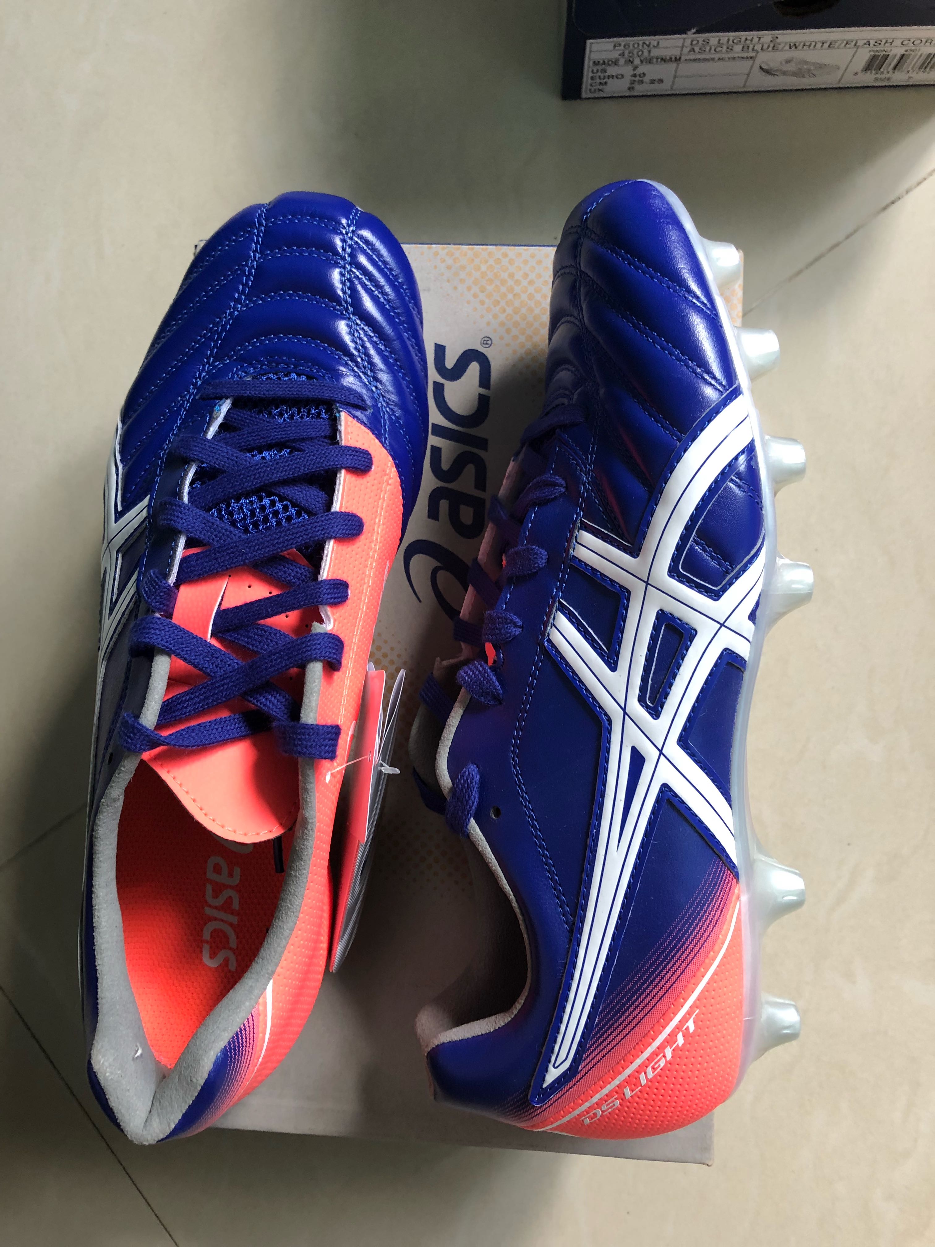 Asics Ds Light Ii Fg Football Boots Sports Athletic Sports Clothing On Carousell