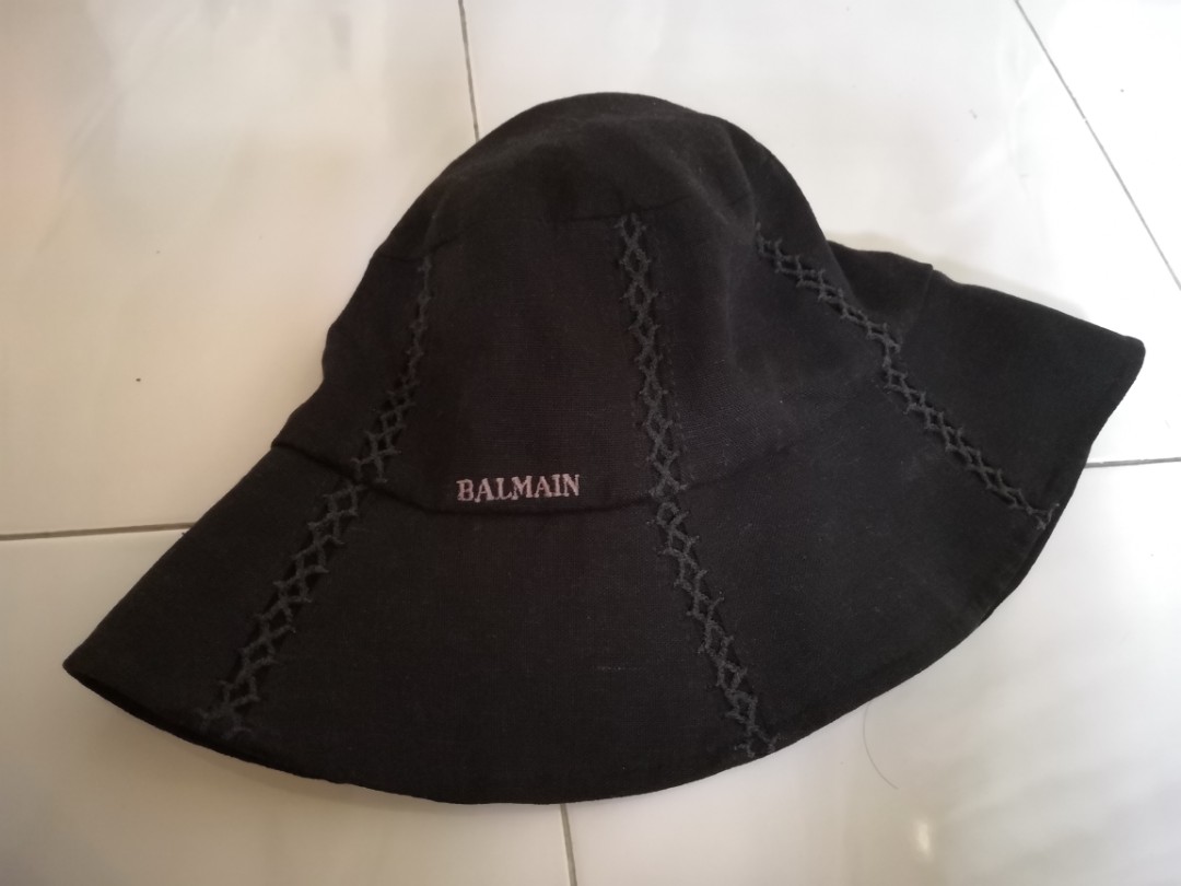 balmain bucket hat