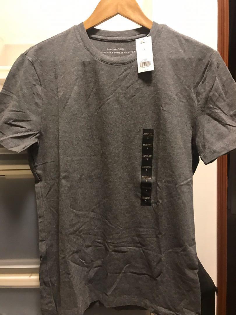 Banana republic premium pima stretch cotton t shirt clearance