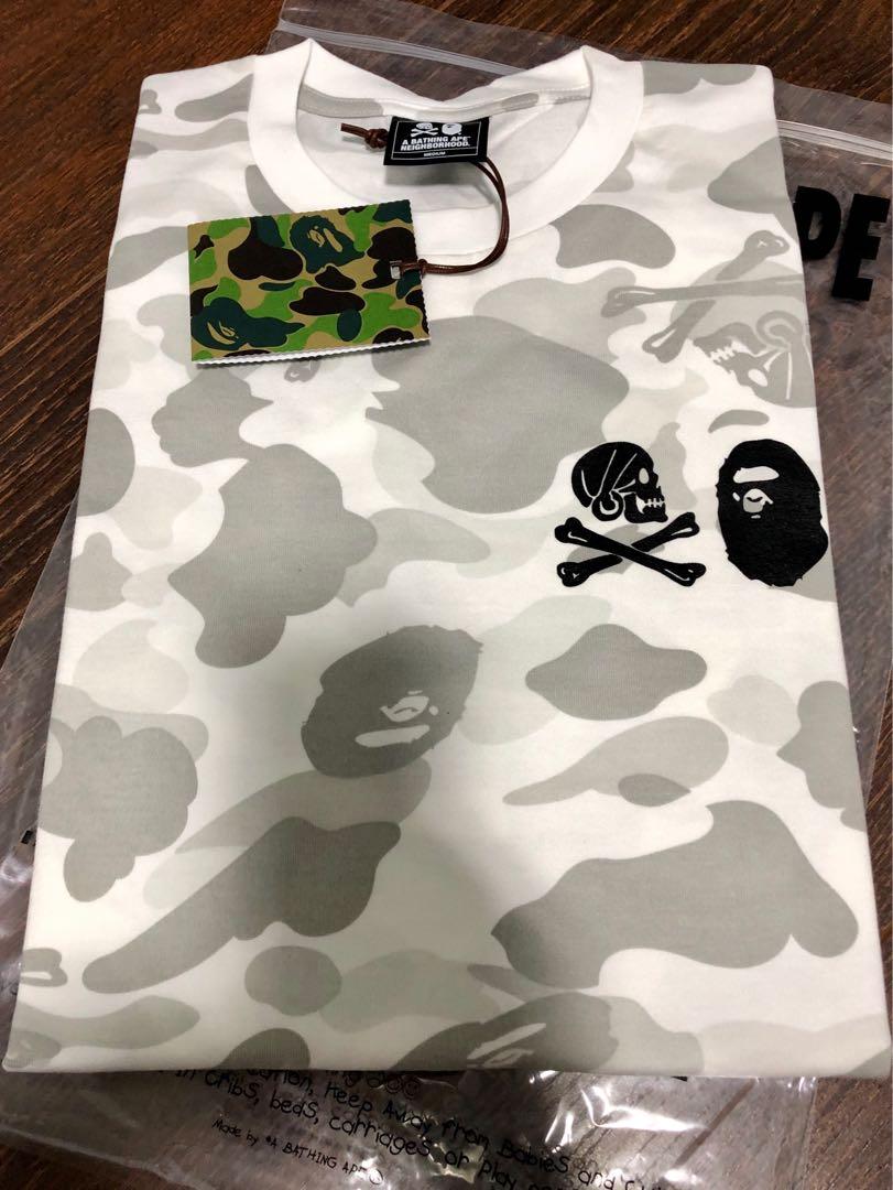 BAPE X NBHD 2019 Camo L S Tee