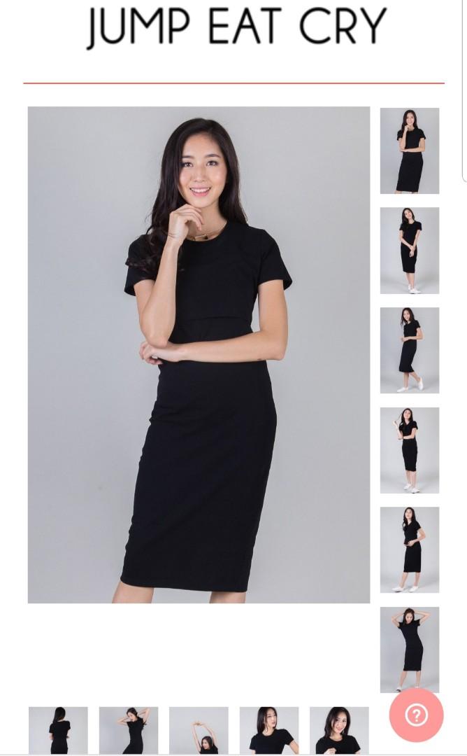 nursing bodycon dress