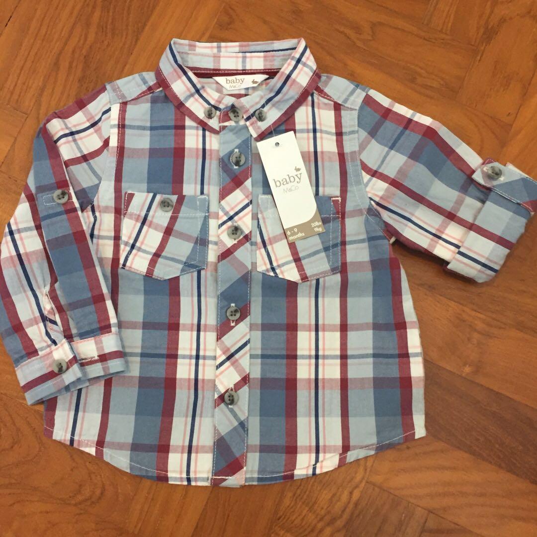 Bnwt M Co Uk Baby Boy Shirt 6 9 Months Babies Kids Babies