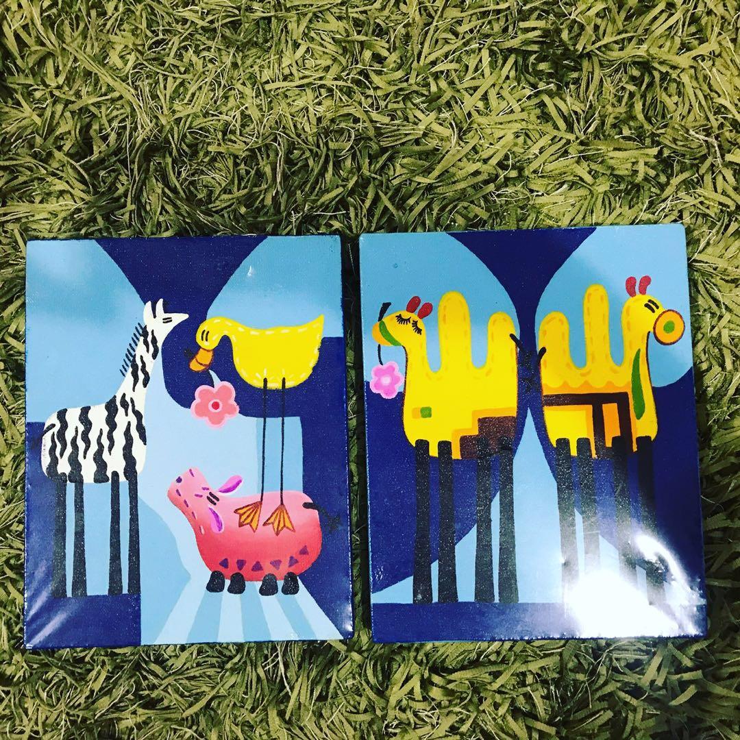 brand-new-animal-canvas-paintings-for-kids-furniture-home-living