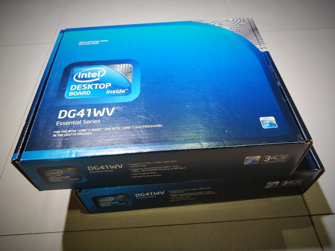 Intel dg41wv motherboard sale drivers