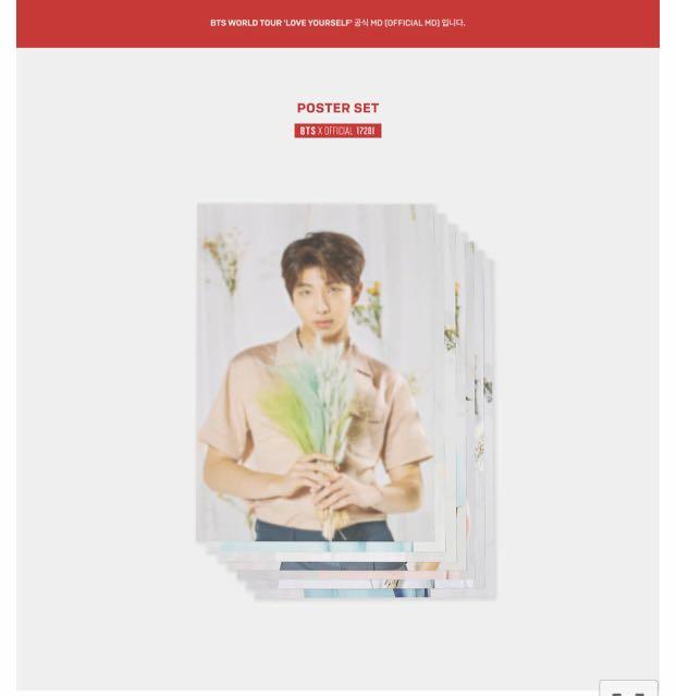 Keren Bts World Tour Poster - Koleksi Poster