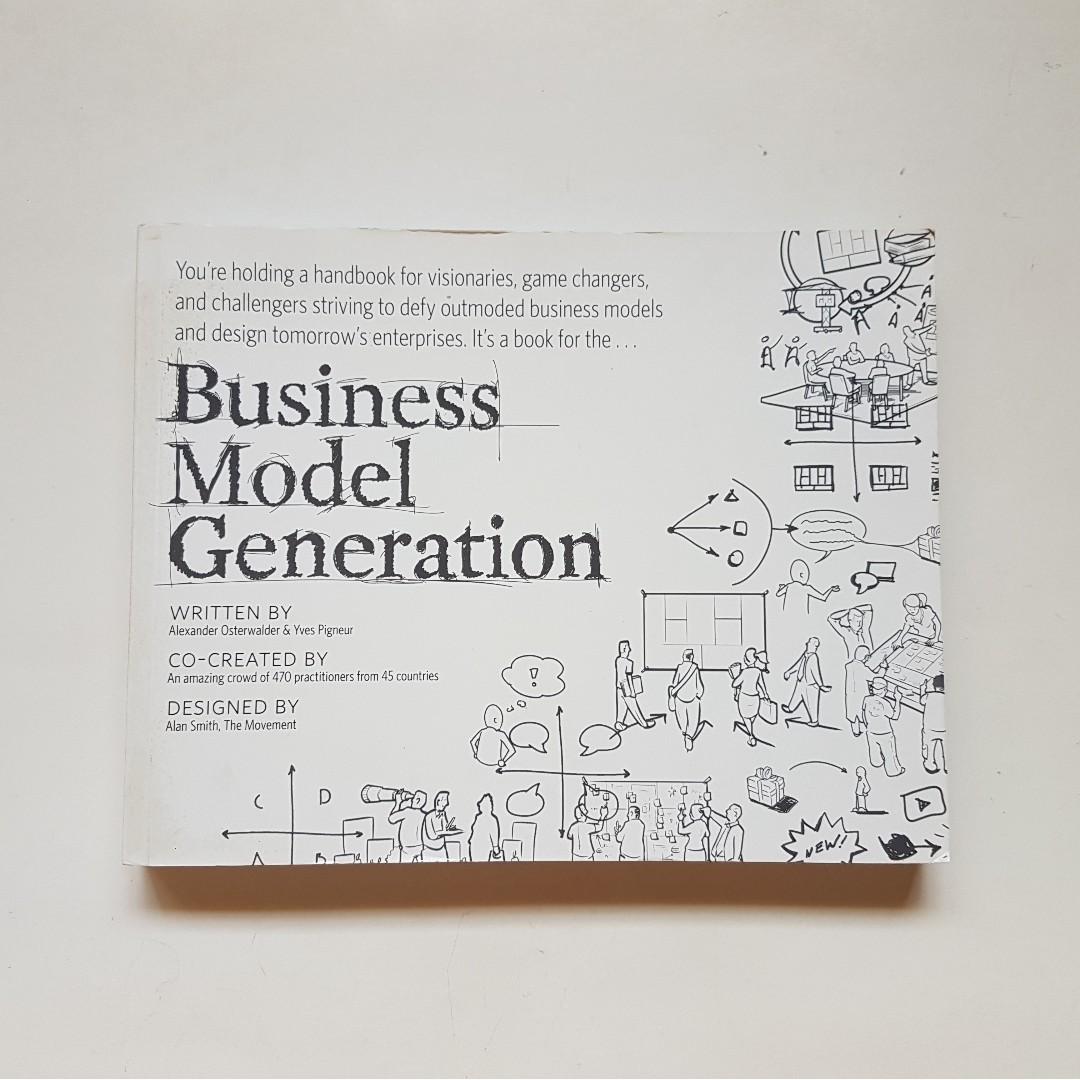 Business Model Generation A Handbook For Visionaries Game