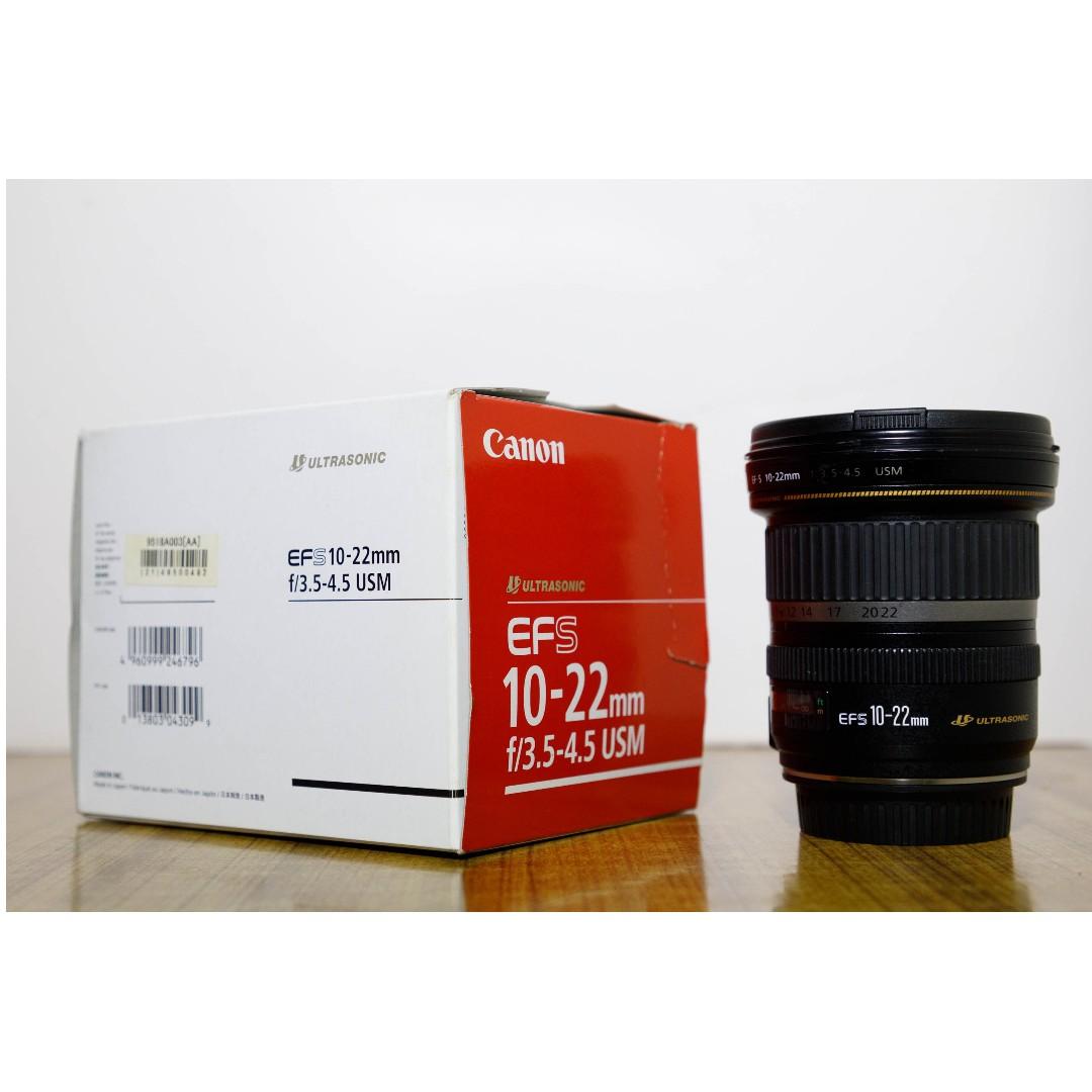 Canon Ef S 10 22mm F 3 5 4 5 Usm Photography Cameras Dslr On Carousell