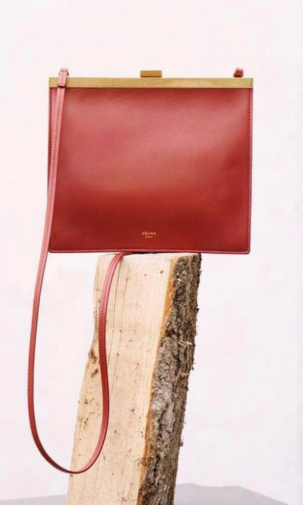 Celine Mini Clasp Bag Frost Women s Fashion Bags Wallets Cross body Bags on Carousell