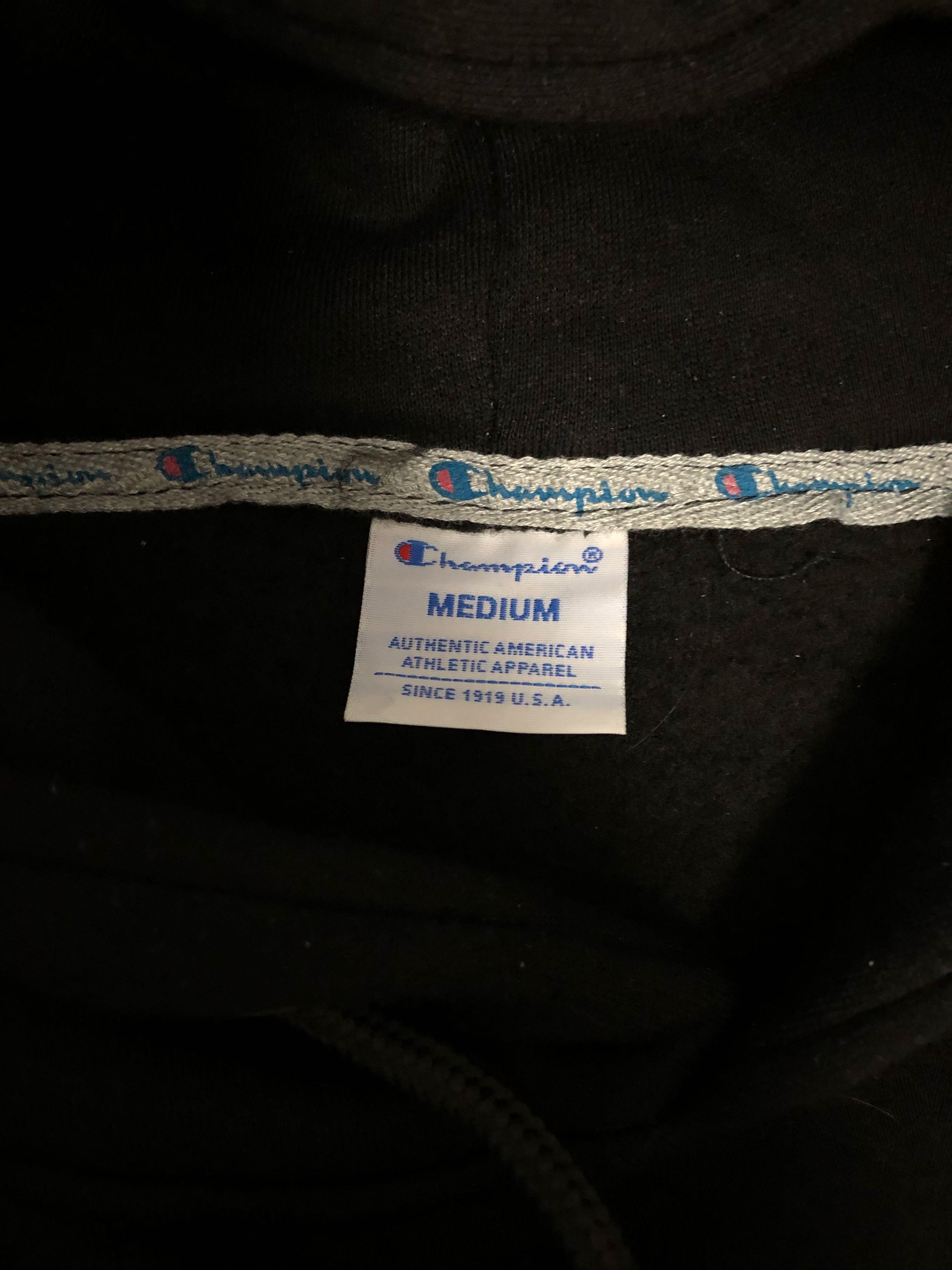 Champion big sales c hoodie grey