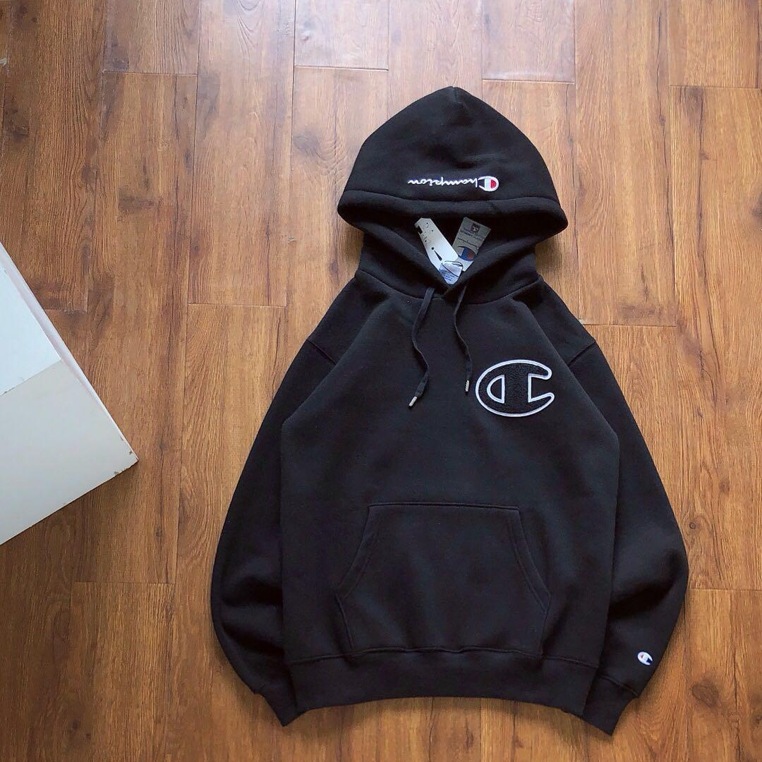 champion big c logo hoodie