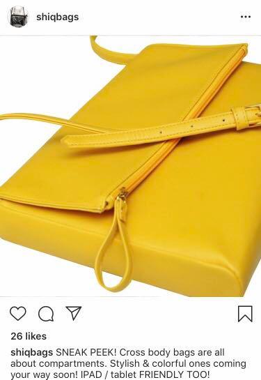 CHESCA SLING in MUSTARD YELLOW By SHIQ BAGS, Women's Fashion, Bags &  Wallets, Cross-body Bags on Carousell