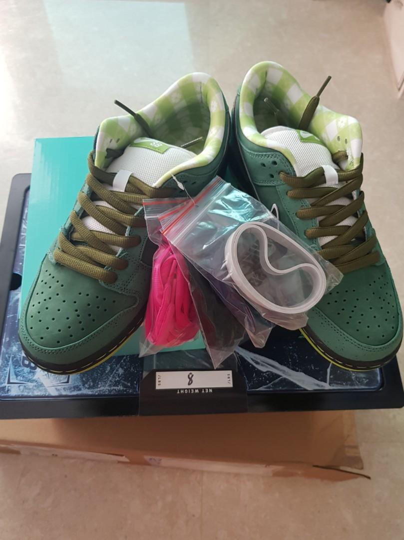 nike dunk sb green lobster
