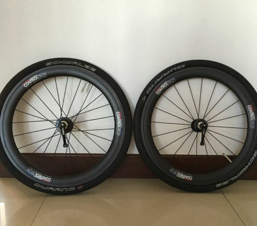 Controltech wheelset clearance