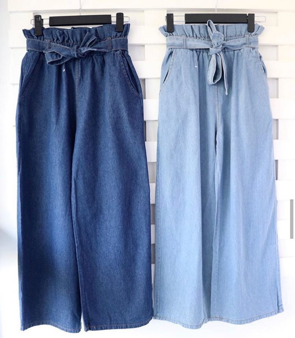 denim square pants