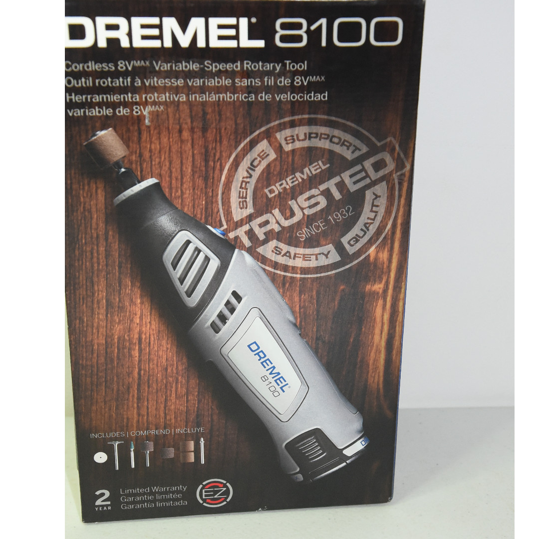 DREMEL CORDLESS Rotary Tool FREE 31pc Sanding Grinding Kit Set ORIGINAL